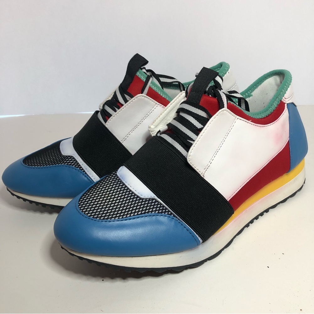 Steve Madden Kacie Women’s Size 5.5 Multicolor Sneaker. Slight Staining, See Pic